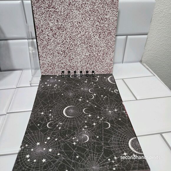 Dark Aesthetic Witchy Journal – Handmade Spiral Notebook ~ 30 pages Cardstock - Picture 11 of 15